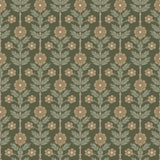 A-Street Prints 2948-28009 Aya Green Floral Wallpaper