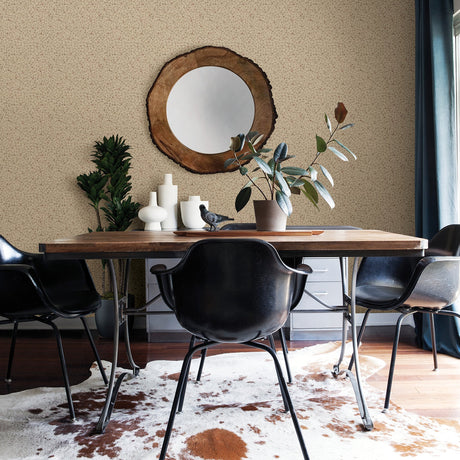 A-Street Prints 2948-28012 Lark Beige Botanical Wallpaper
