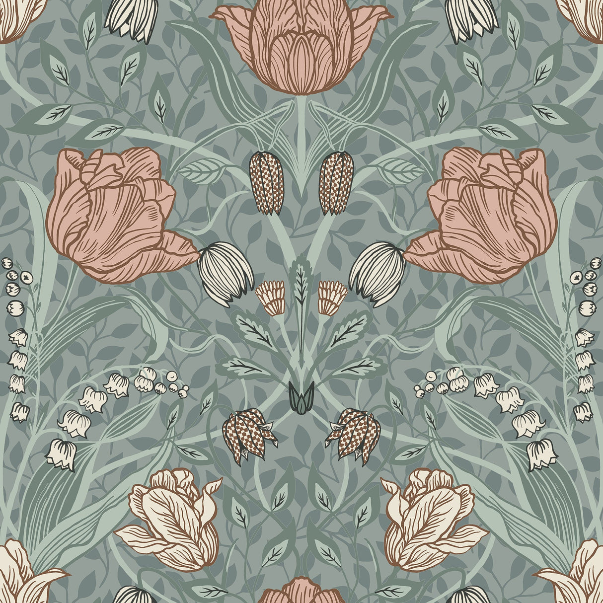 A-Street Prints 2948-33010 Tulipa Floral Wallpaper - Eade's Wallpaper