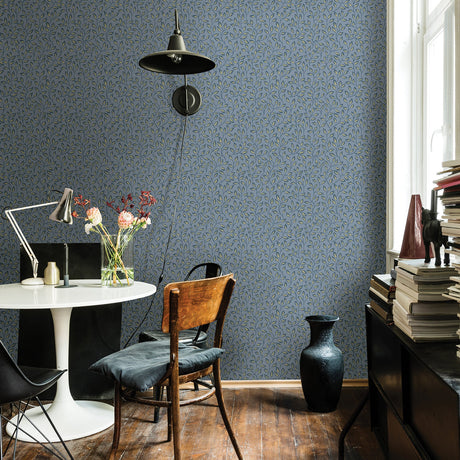 A-Street Prints 2948-33018 Posey Slate Vines Wallpaper