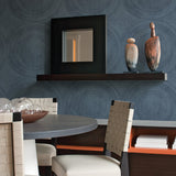 A-Street Prints 2949-61112 Lalit Blue Medallion Wallpaper