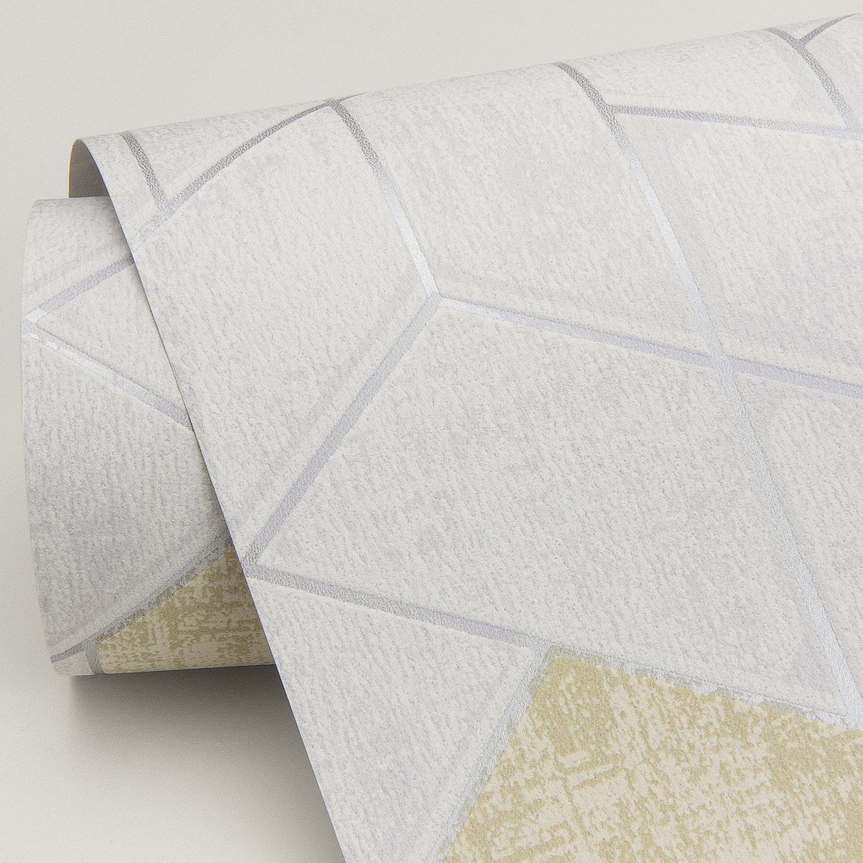 A-Street Prints 2964-25901 Granada Silver Geometric Wallpaper