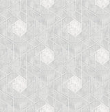 A-Street Prints 2964-25902 Granada Light Grey Geometric Wallpaper