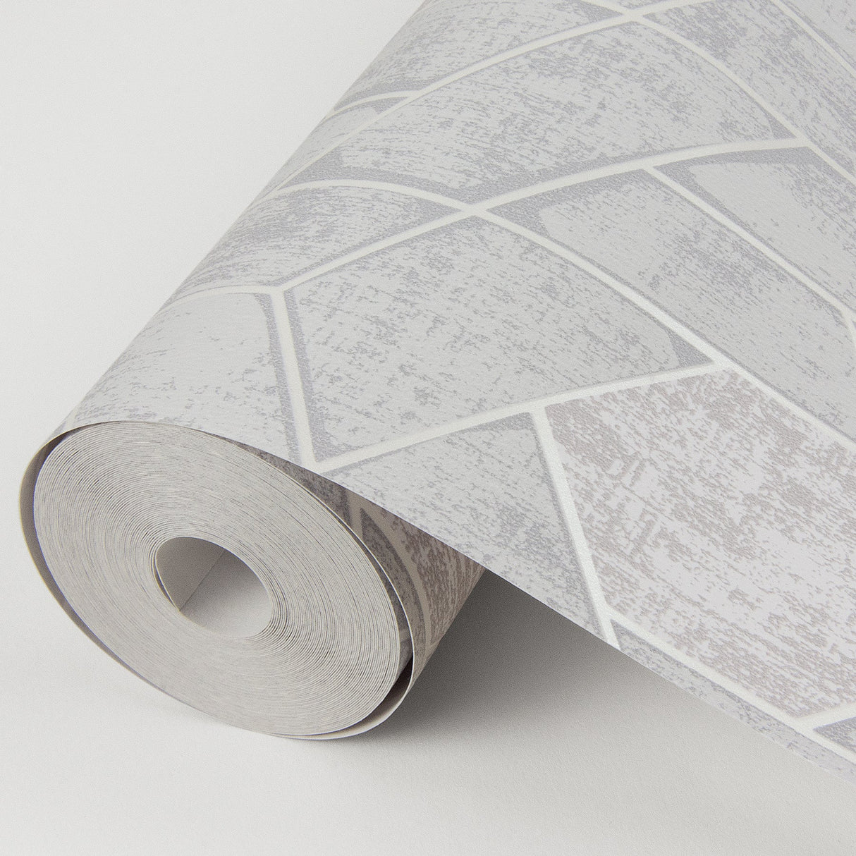 A-Street Prints 2964-25902 Granada Light Grey Geometric Wallpaper