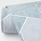A-Street Prints 2964-25904 Granada Aqua Geometric Wallpaper