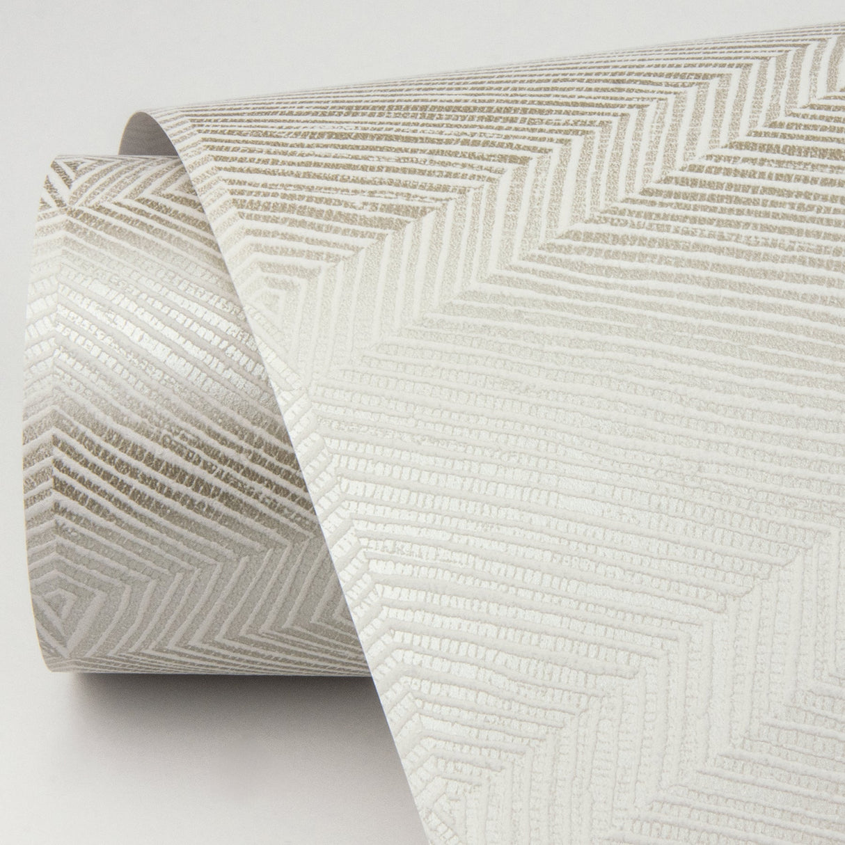 A-Street Prints 2964-25918 Aspen Champagne Chevron Wallpaper