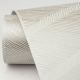 A-Street Prints 2964-25918 Aspen Champagne Chevron Wallpaper