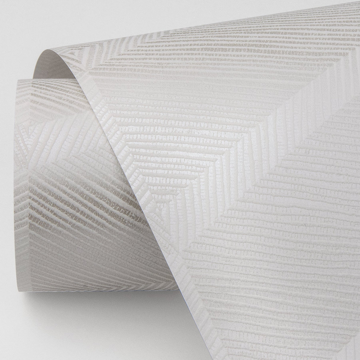 A-Street Prints 2964-25919 Aspen White Chevron Wallpaper