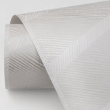 A-Street Prints 2964-25919 Aspen White Chevron Wallpaper