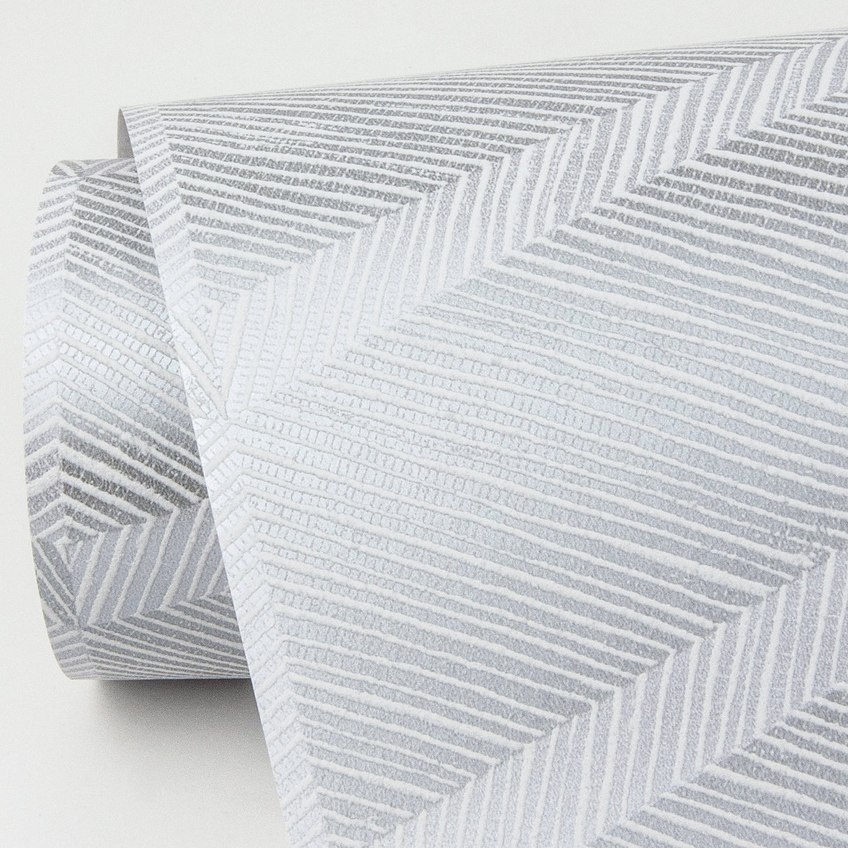 A-Street Prints 2964-25920 Aspen Grey Chevron Wallpaper