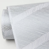 A-Street Prints 2964-25920 Aspen Grey Chevron Wallpaper