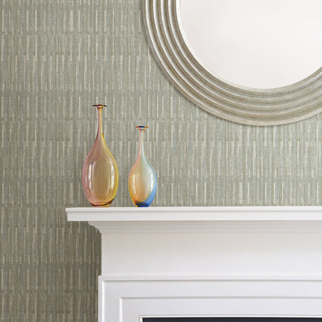 A-Street Prints 2964-25947 Brixton Grey Texture Wallpaper