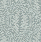 A-Street Prints 2964-25950 Juno Teal Ogee Wallpaper