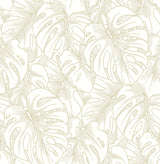 A-Street Prints 2964-87341 Balboa Gold Botanical Wallpaper