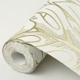 A-Street Prints 2964-87341 Balboa Gold Botanical Wallpaper