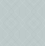 A-Street Prints 2964-87345 Ballard Light Blue Geometric Wallpaper