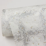 A-Street Prints 2964-87348 Shea Light Grey Distressed Geometric Wallpaper