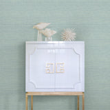 A-Street Prints 2969-24282 Agave Aqua Imitation Grasscloth Wallpaper