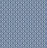 A-Street Prints 2969-26000 Lisbeth Navy Geometric Lattice Wallpaper
