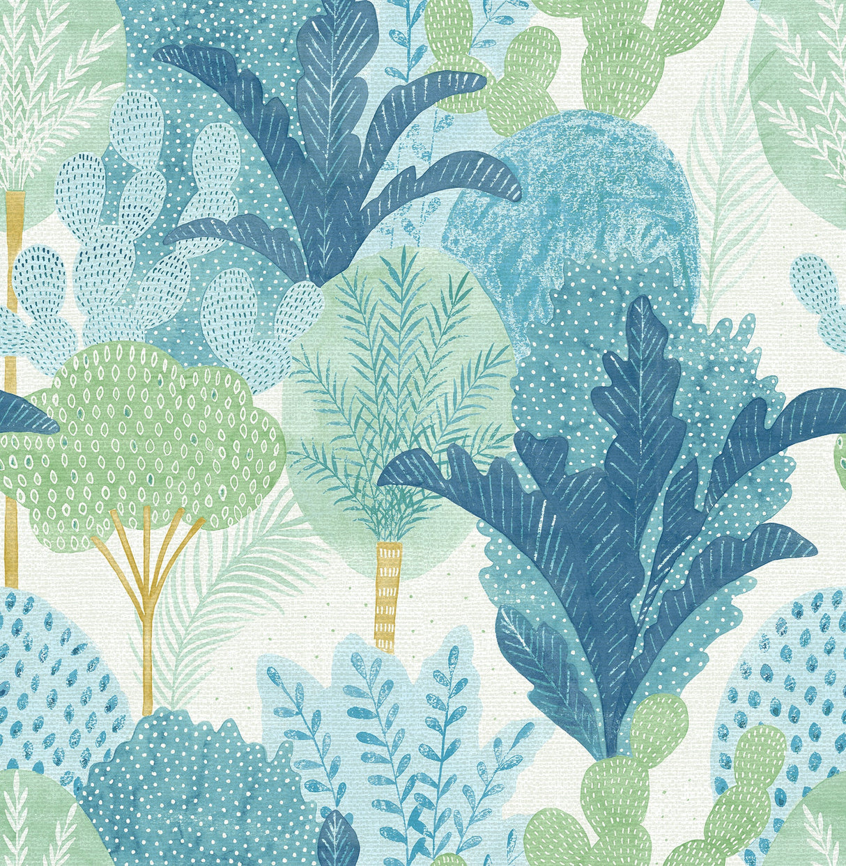 A-Street Prints 2969-26045 Ari Teal Desert Oasis Wallpaper