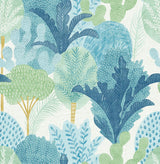A-Street Prints 2969-26045 Ari Teal Desert Oasis Wallpaper