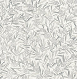 A-Street Prints 2970-26102 Zulma Grey Decorative Botanical Wallpaper