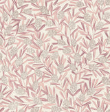 A-Street Prints 2970-26104 Zulma Pink Decorative Botanical Wallpaper