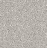 A-Street Prints 2970-26115 Wright Pewter Textured Triangle Wallpaper