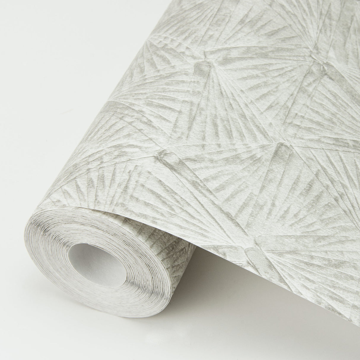 A-Street Prints 2970-26117 Wright Platinum Textured Triangle Wallpaper