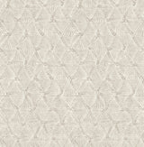 A-Street Prints 2970-26117 Wright Platinum Textured Triangle Wallpaper