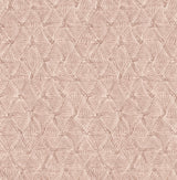 A-Street Prints 2970-26118 Wright Rose Gold Textured Triangle Wallpaper
