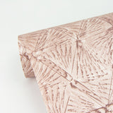 A-Street Prints 2970-26118 Wright Rose Gold Textured Triangle Wallpaper