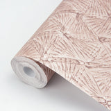 A-Street Prints 2970-26118 Wright Rose Gold Textured Triangle Wallpaper