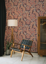 A-Street Prints 2970-26144 Butterfield Burgundy Floral Wallpaper