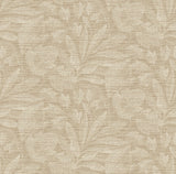 A-Street Prints 2971-86155 Lei Wheat Etched Leaves Wallpaper