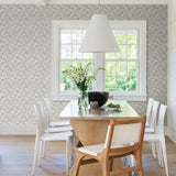 A-Street Prints 2971-86156 Ting Taupe Abstract Woven Wallpaper