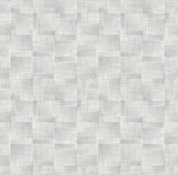 A-Street Prints 2971-86158 Ting Grey Abstract Woven Wallpaper