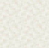 A-Street Prints 2971-86161 Ting Cream Abstract Woven Wallpaper