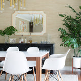 A-Street Prints 2971-86331 Lindsay Off-White Chenille Wallpaper
