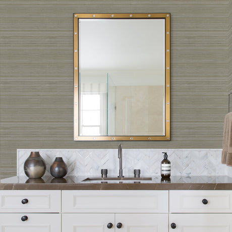 A-Street Prints 2971-86351 Skyler Olive Striped Wallpaper