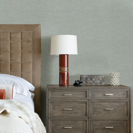A-Street Prints 2971-86356 Jordan Aqua Faux Tweed Wallpaper
