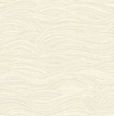 A-Street Prints 2971-86362 Leith Cream Zen Waves Wallpaper