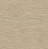 A-Street Prints 2971-86364 Leith Gold Zen Waves Wallpaper