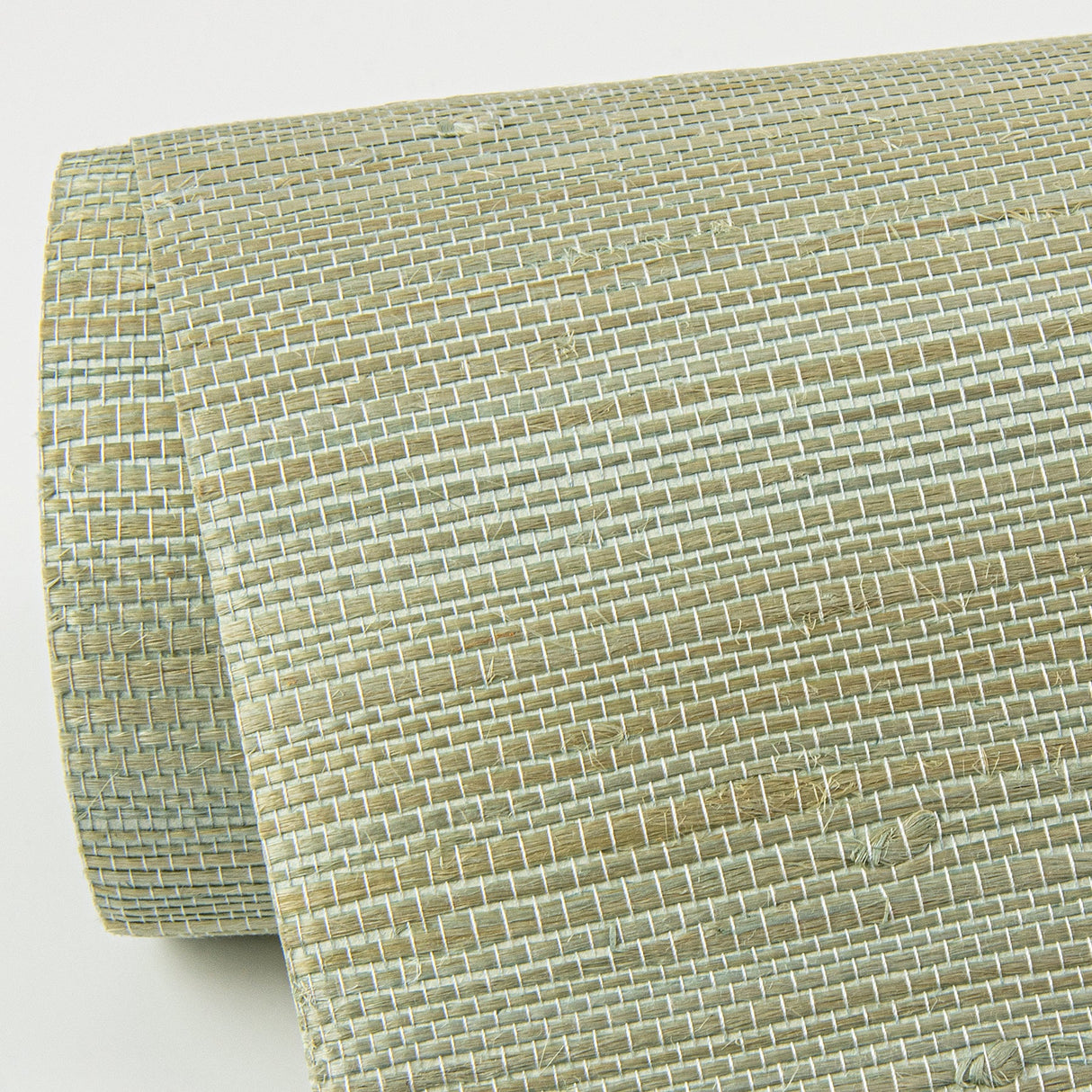 Eade’s Battan Mint Jute Grasscloth Wallpaper Mint