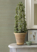 Eade’s Battan Mint Jute Grasscloth Wallpaper Mint