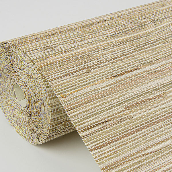 Eade’s Sogen Khaki Knotted Sea Grasscloth Wallpaper Khaki