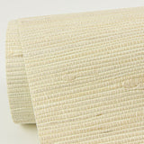 Eade’s Battan Cream Jute Grasscloth Wallpaper Cream