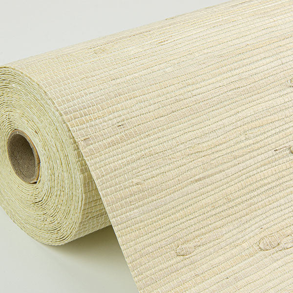 Eade’s Battan Cream Jute Grasscloth Wallpaper Cream