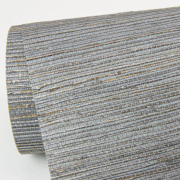 Eade’s Shandong Slate Ramie Grasscloth Wallpaper Slate