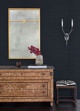 Eade’s Peninsula Navy Sisal Grasscloth Wallpaper Navy